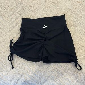 NWOT Muscle Nation scrunch tie up shorts